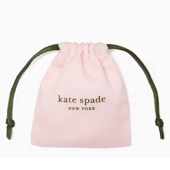 NWT Kate Spade Gleaming Gardenia Aqua Marine Earrings - Picture 6 of 12